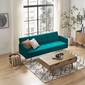 Nathan Velvet Sofa Bed